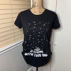 Crazy Dog Maternity The Force is Strong T-Shirt